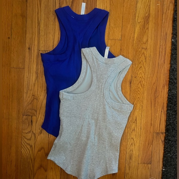 Fabletics Ribbed Racerback Tanks (set of 2) - Picture 5 of 5